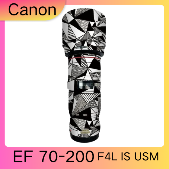 Lentes Canon EF70-200F4L IS USM  - Pele câmera, adesivo câmera - com alta resistência a arranhões, à prova d'água e com design elegante.